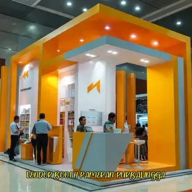 Vendor Booth Pameran Purbalingga